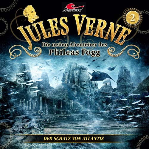 Cover der Folge 2 (Der Schatz von Atlantis)